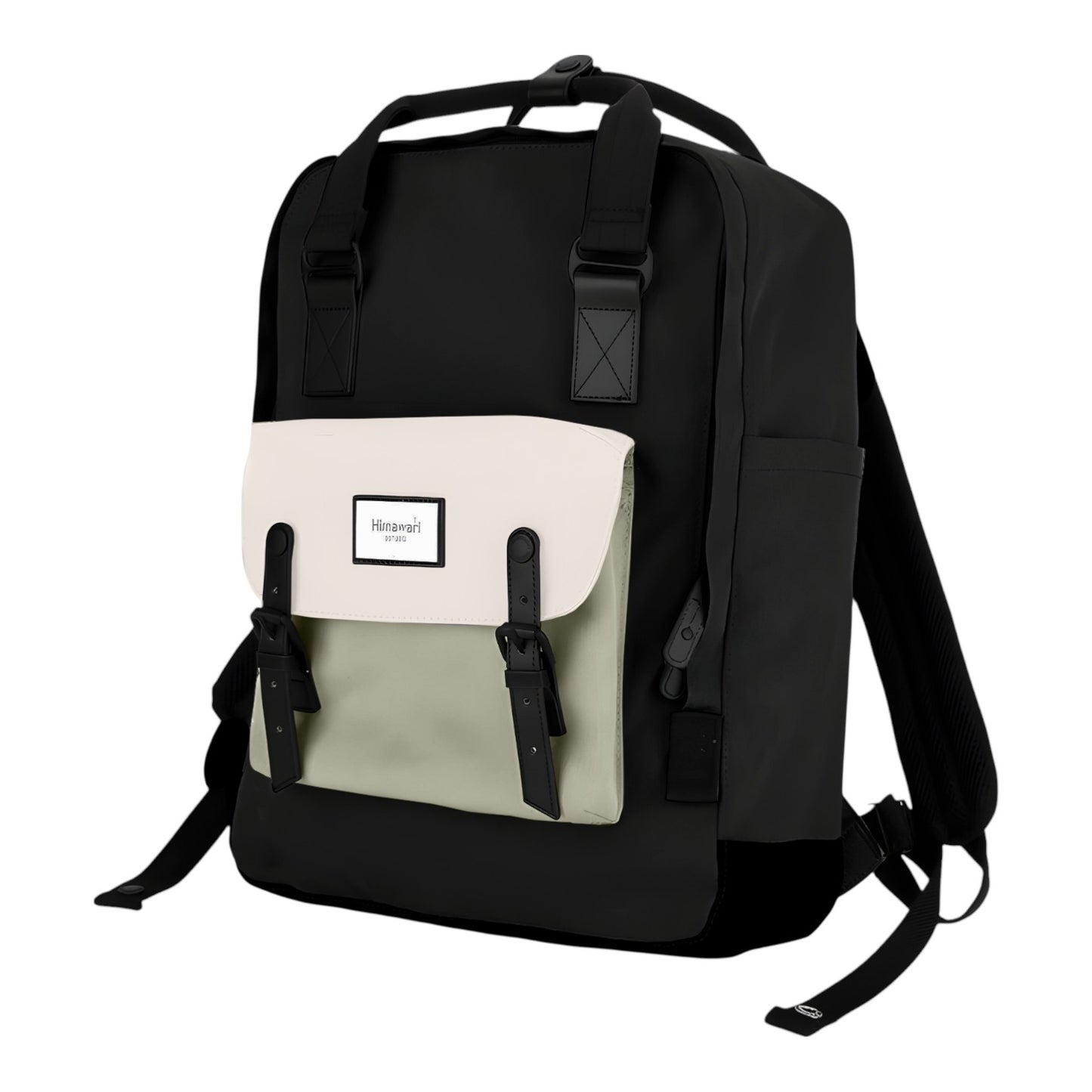Morral Edge Negro Verde Beige