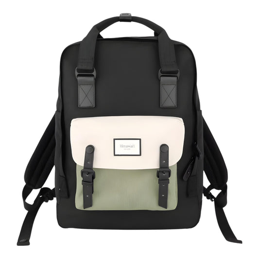 Morral Edge Negro Verde Beige